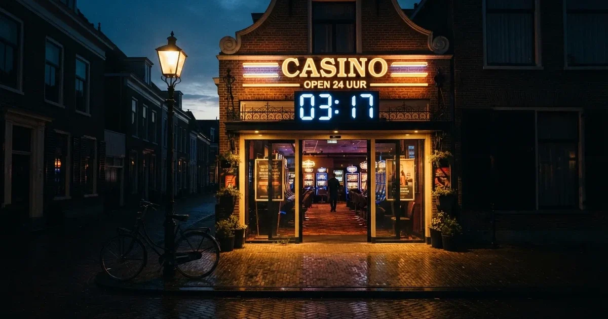 24 uur casino Nederland: 10 legale aanbieders en steden die nooit sluiten