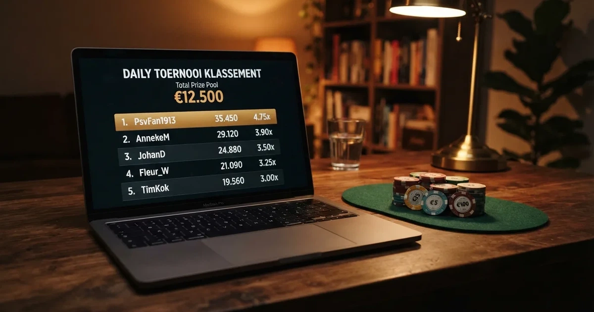 Casino toernooien online Nederland: de top 10 vergunde aanbieders van 2026